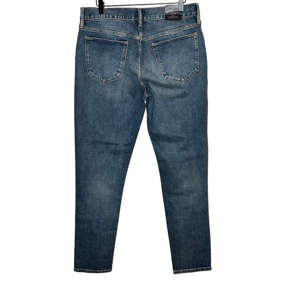 Banana Republic NWT Slim Fit Standard Jeans Blue Medium Wash Casual 33 x 32 - Picture 2 of 9